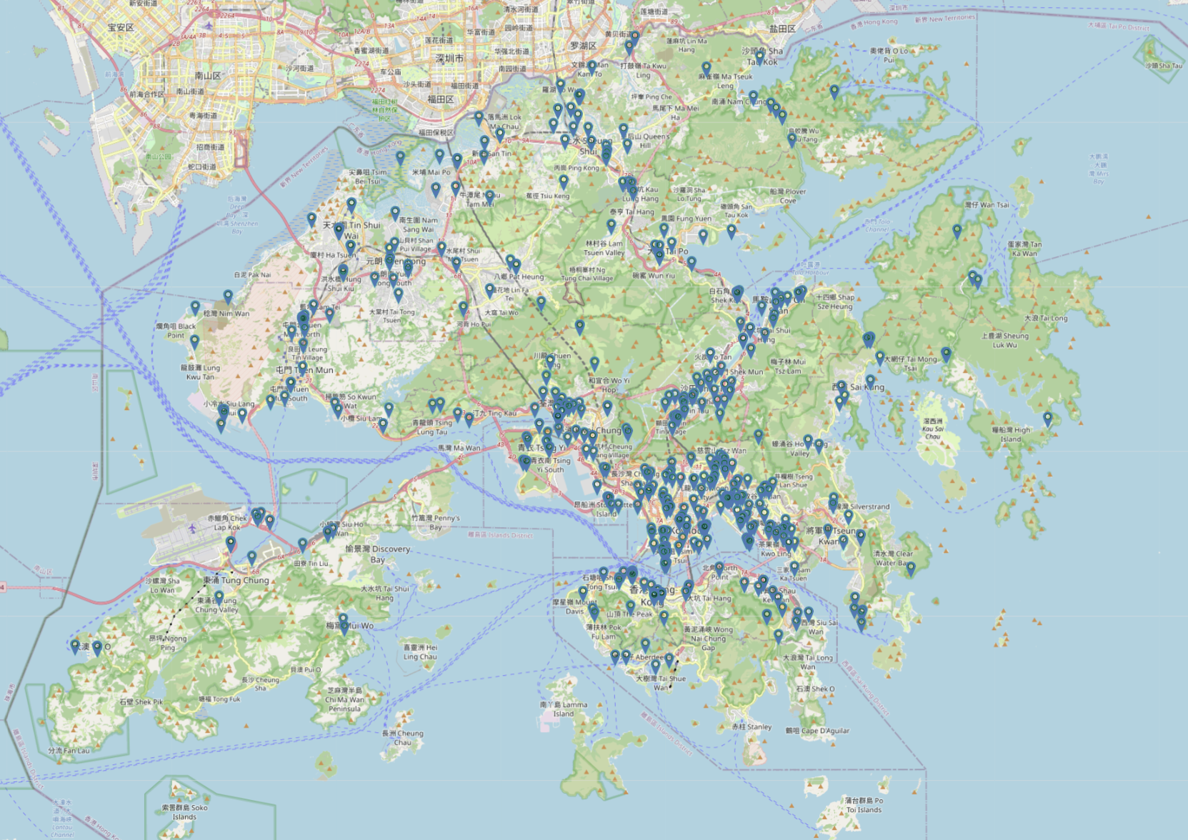 物聯通的基站地點 物聯通的基站地點